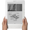 hands holding a Kindle