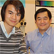 Alex Jen and student