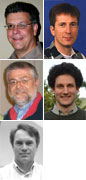 Karl Bohringer, Jim Ritcey, Gaetano Borriello, Steven Seitz, and Paul Kinahan