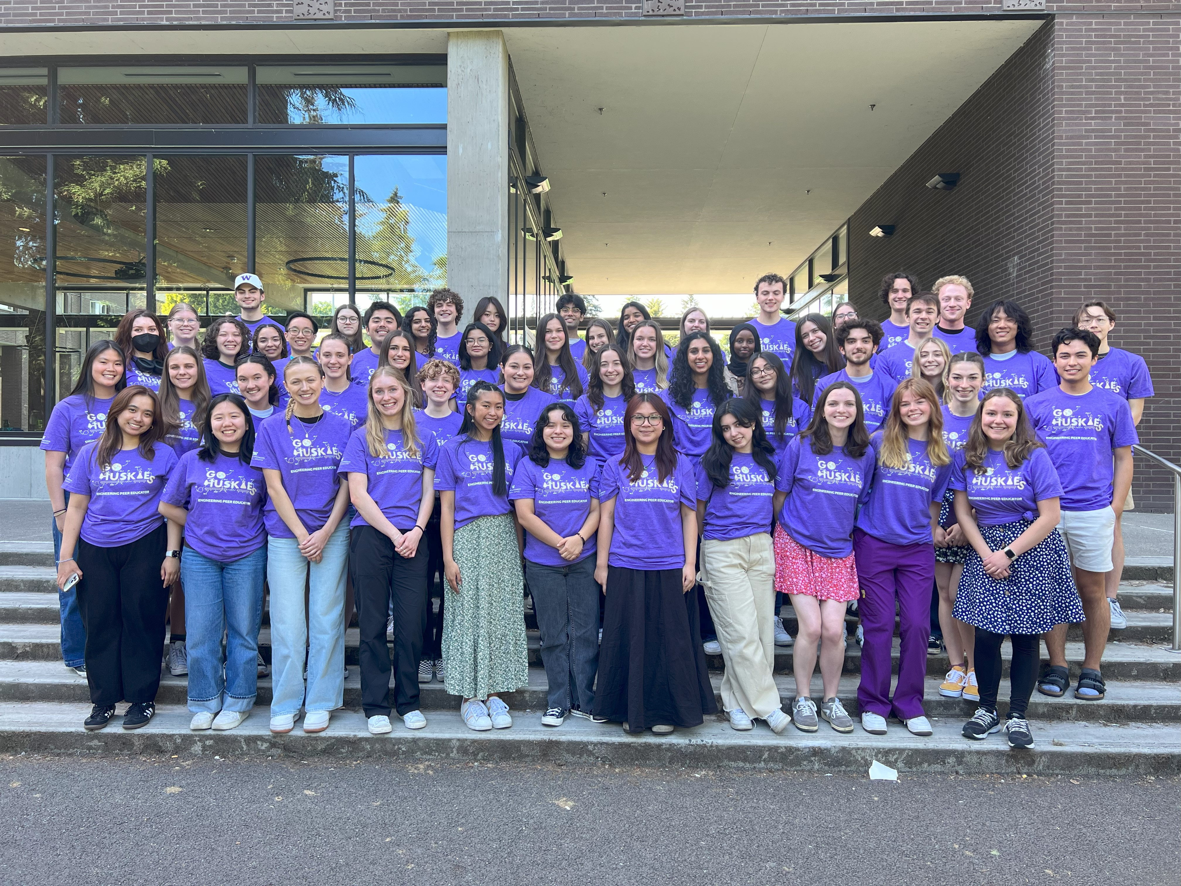 group photo of the 2024-2025 Engineering Peer Educators