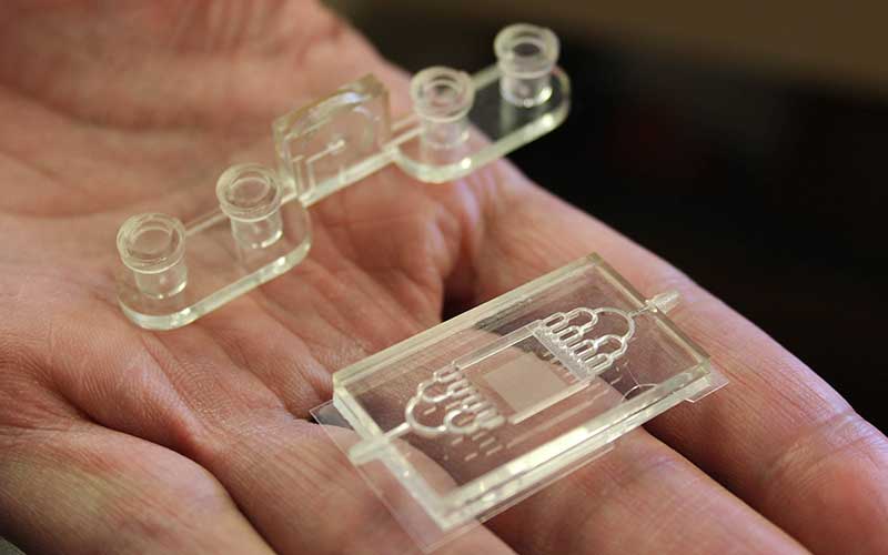 Small, 3D printed devices