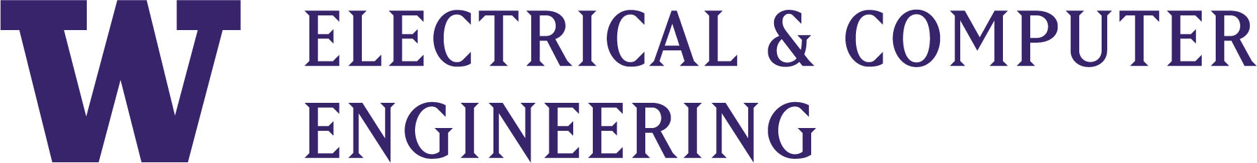 ECE logo, with UW, in purple