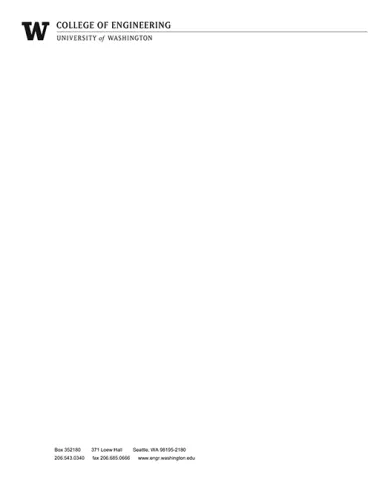 UW Engineering signature letterhead