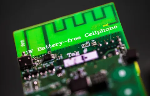 Inside a battery-free cellphone