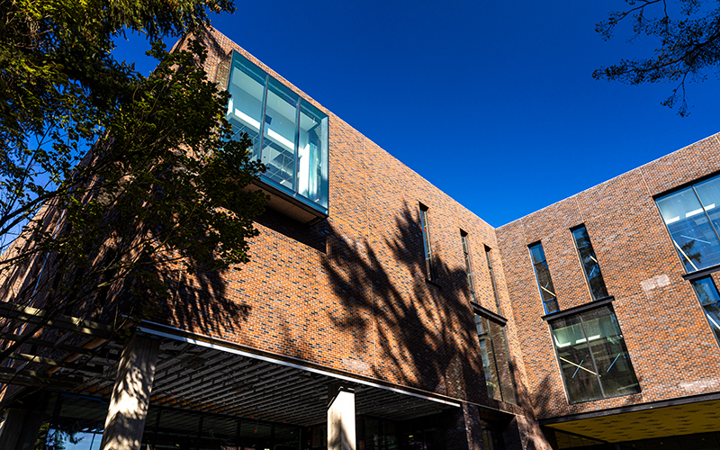 Exterior of the Interdisciplinary Engineering Building